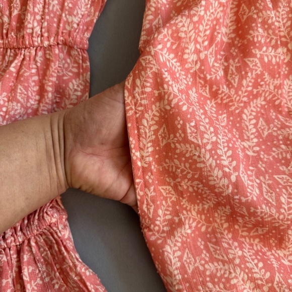 Anthropologie Pilcro Babydoll Mini dress Pockets Womens Small Romantic Feminine - Picture 9 of 16